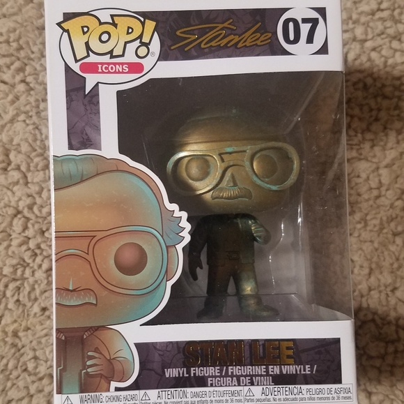 Stan Lee Patina Funko Pop New - Picture 1 of 4